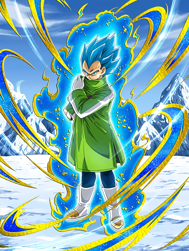 Super Saiyan God SS Vegeta artwork