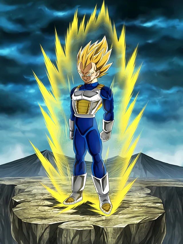 Super Saiyan Vegeta artwork