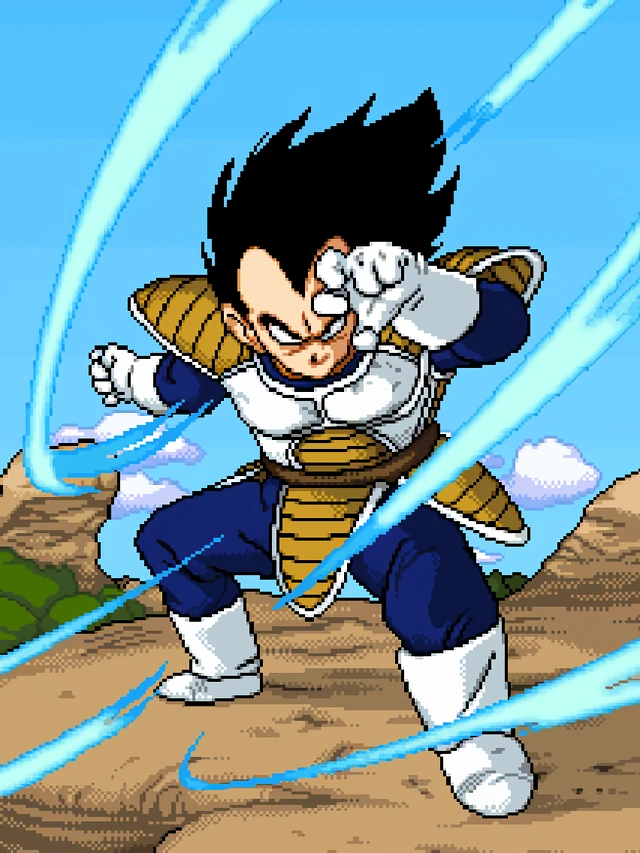 Vegeta (Dokkan Butoden) artwork