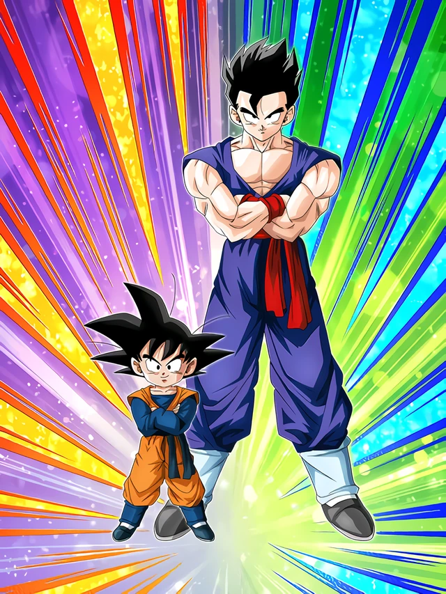 Gohan (Teen) & Goten (Kid) artwork