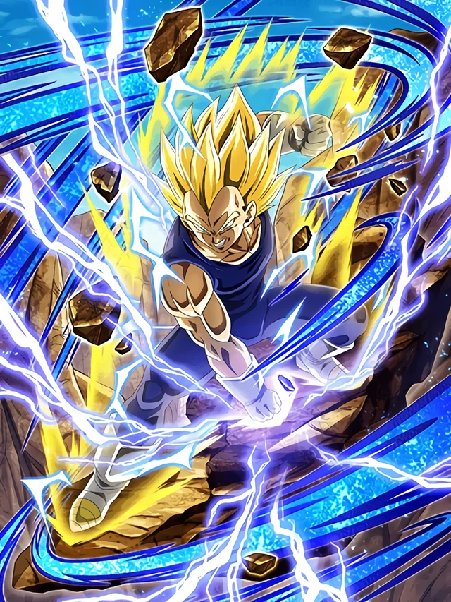 Super Saiyan 2 Vegeta artwork