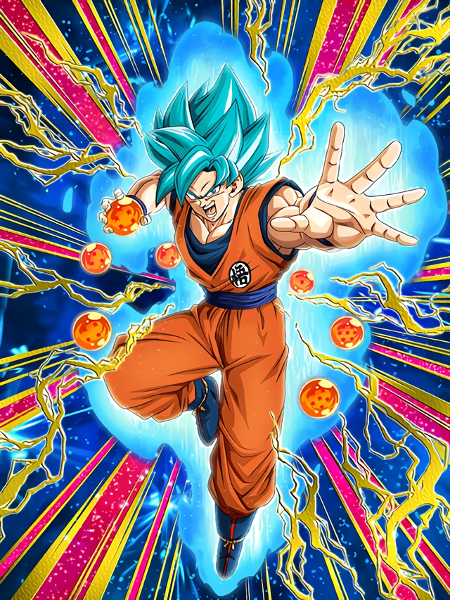 Super Saiyan God SS Goku artwork