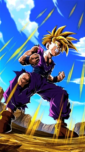 Super Saiyan Gohan (Youth) artwork
