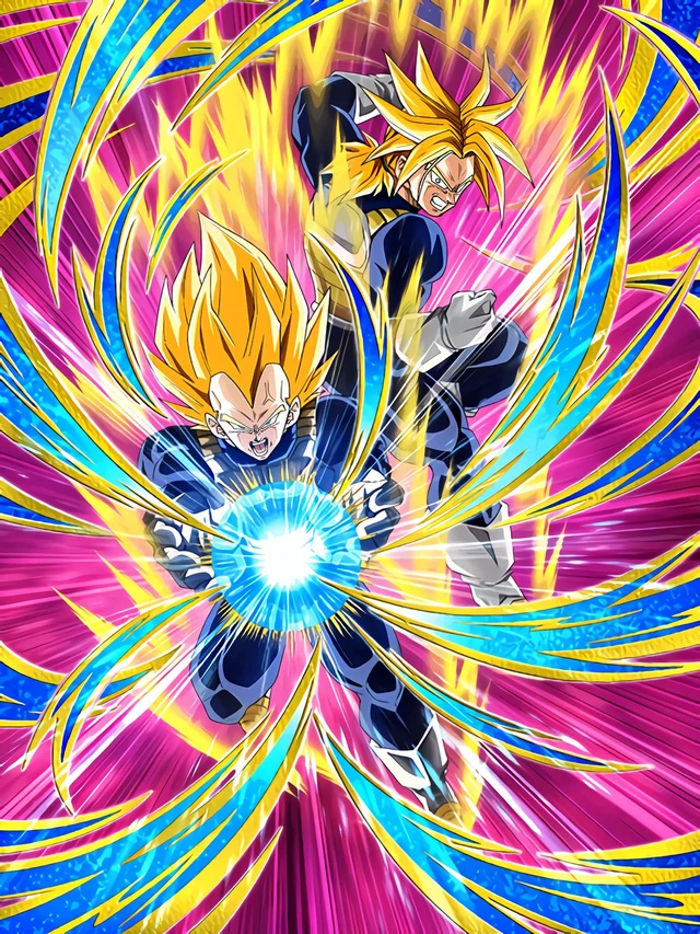 Super Vegeta/Super Trunks artwork