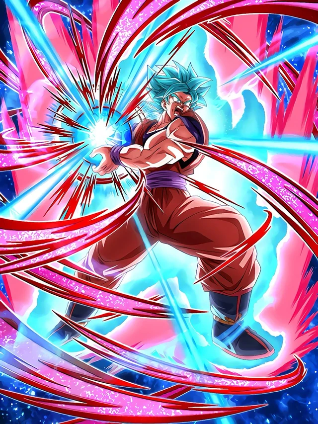 Super Saiyan God SS Goku (Kaioken) artwork