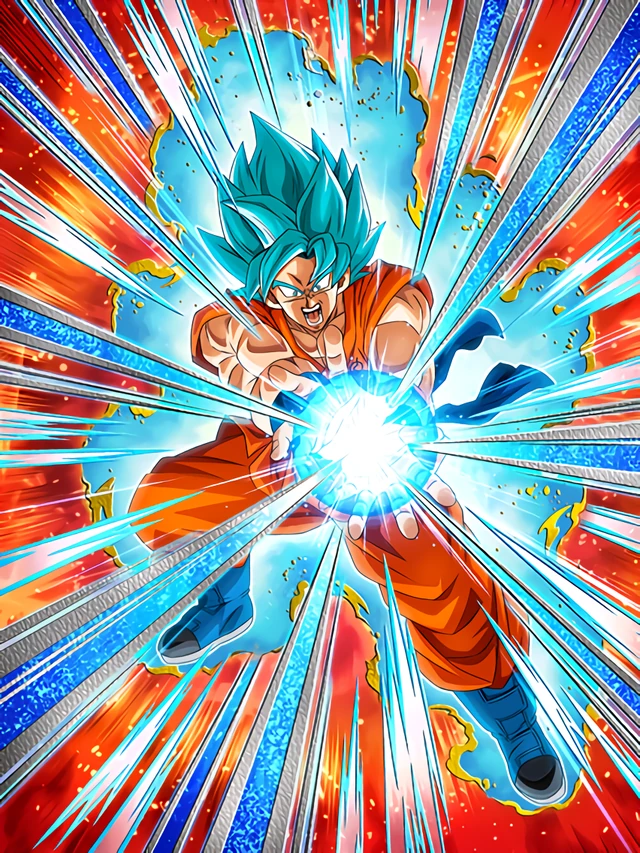 Super Saiyan God SS Goku artwork