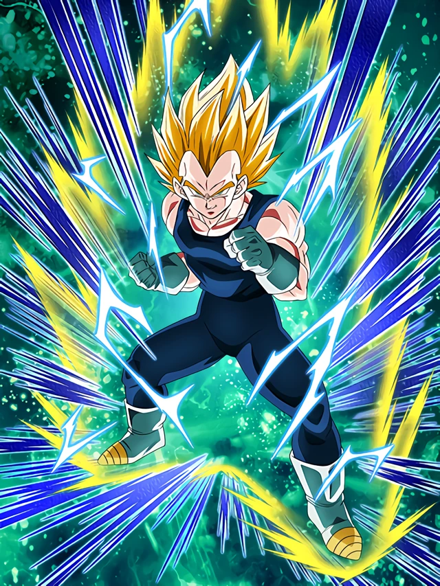 Super Saiyan 2 Vegeta artwork