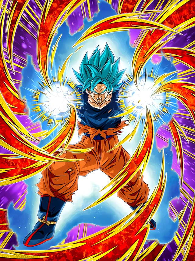 Super Saiyan God SS Goku artwork