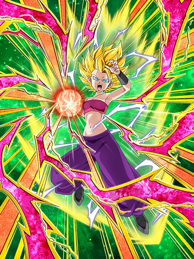 Super Saiyan 2 Caulifla artwork