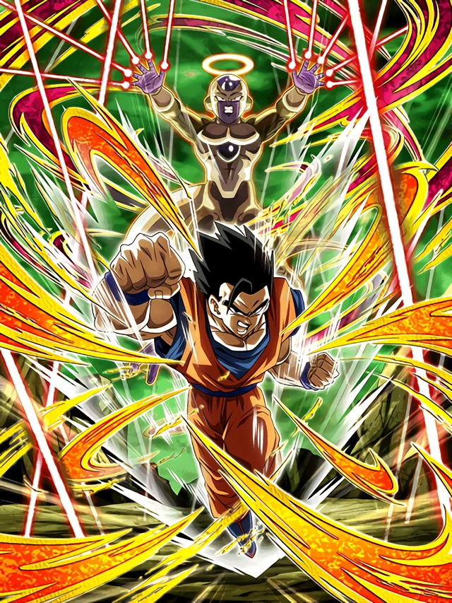 Golden Frieza (Angel) & Ultimate Gohan artwork