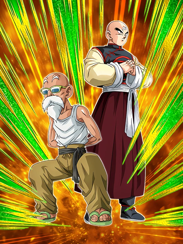 Master Roshi & Tien artwork
