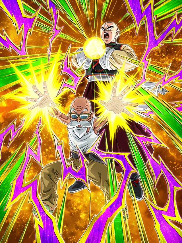 Master Roshi & Tien artwork