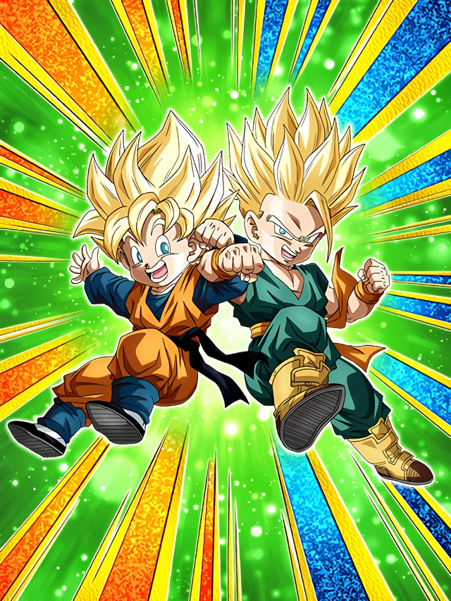 Super Saiyan Trunks (Kid) & Super Saiyan Goten (Kid) artwork