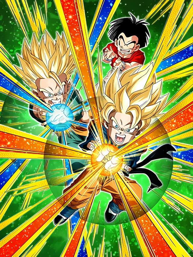 Super Saiyan Trunks (Kid) &
Super Saiyan Goten (Kid) artwork