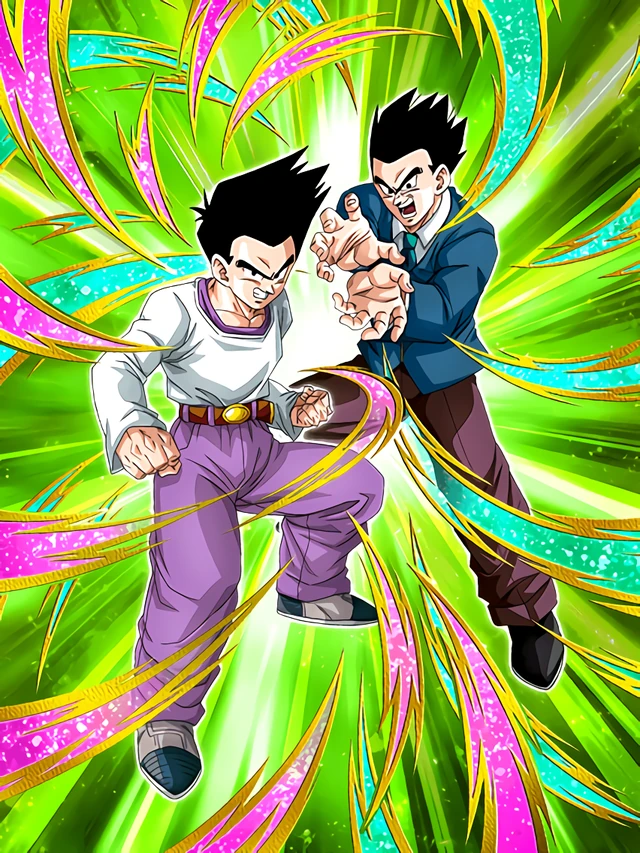 Gohan (GT) & Goten (GT) artwork