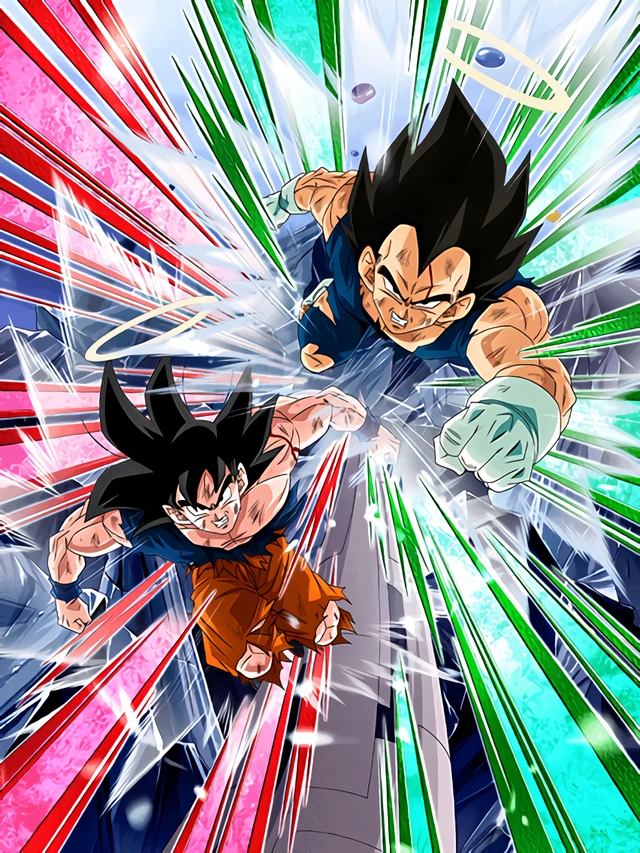 Goku (Angel) & Vegeta (Angel) artwork