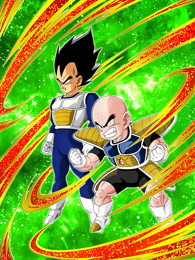 Krillin/Vegeta artwork