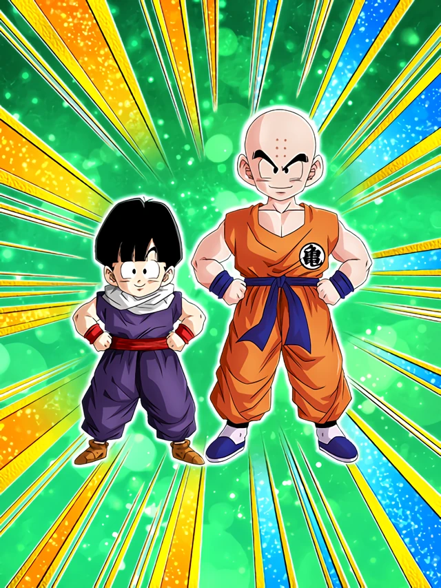 Krillin & Gohan (Kid) artwork