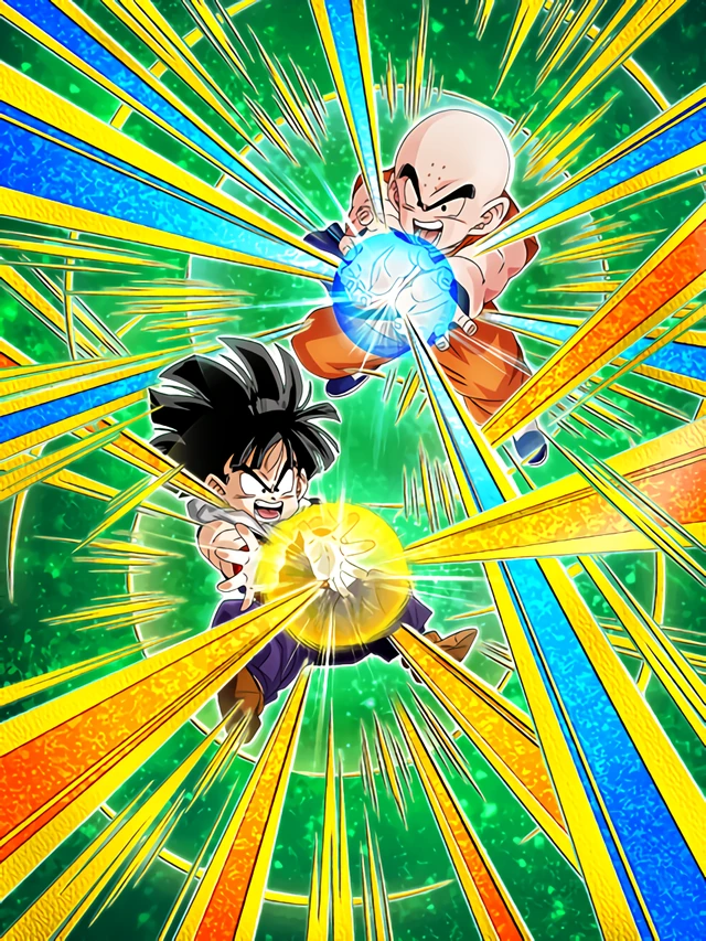 Krillin & Gohan (Kid) artwork
