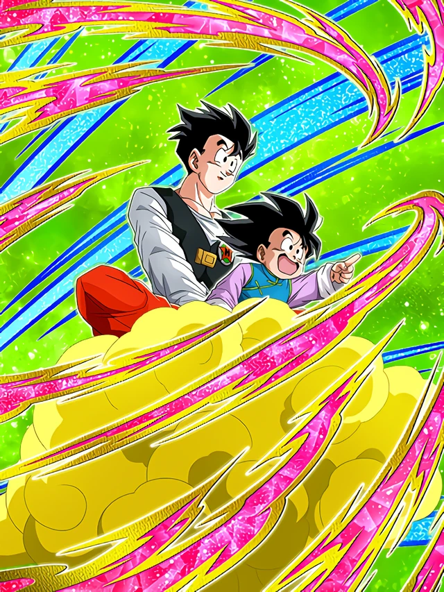 Gohan (Teen) & Goten (Kid) artwork