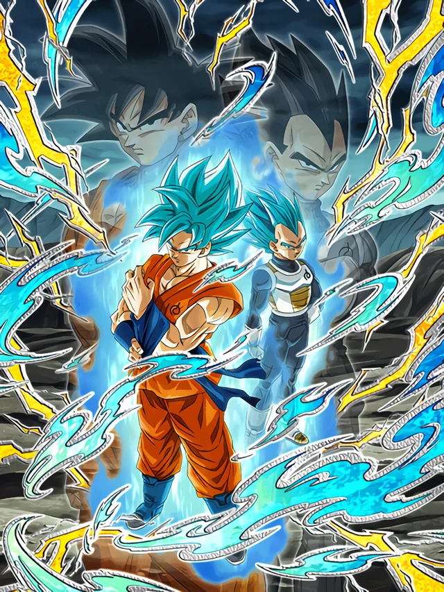 Super Saiyan God SS Goku/
Super Saiyan God SS Vegeta artwork