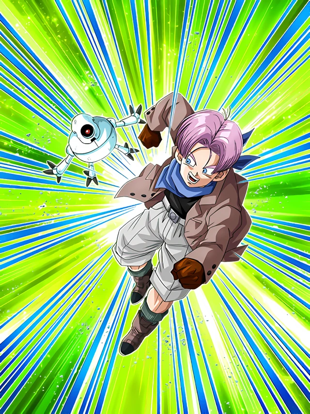 Trunks (GT) & Giru artwork