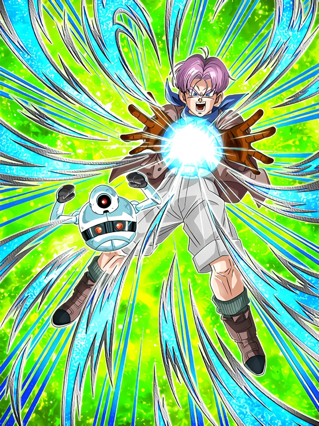 Trunks (GT) & Giru artwork