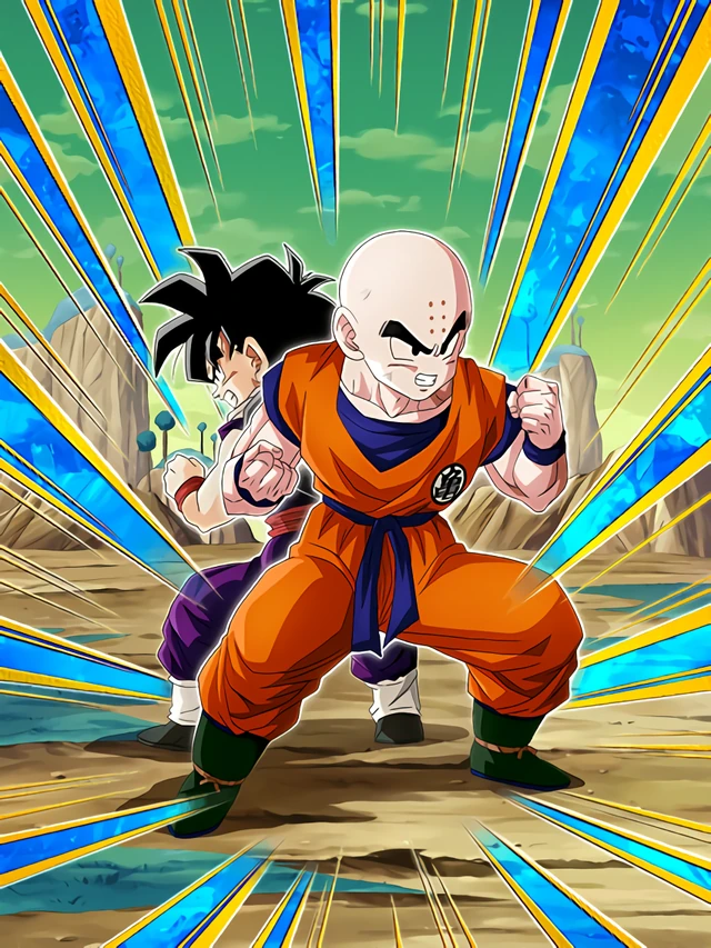 Krillin & Gohan (Youth) artwork