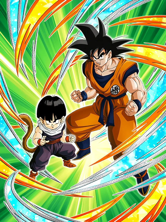 Gohan (Kid)/Goku artwork