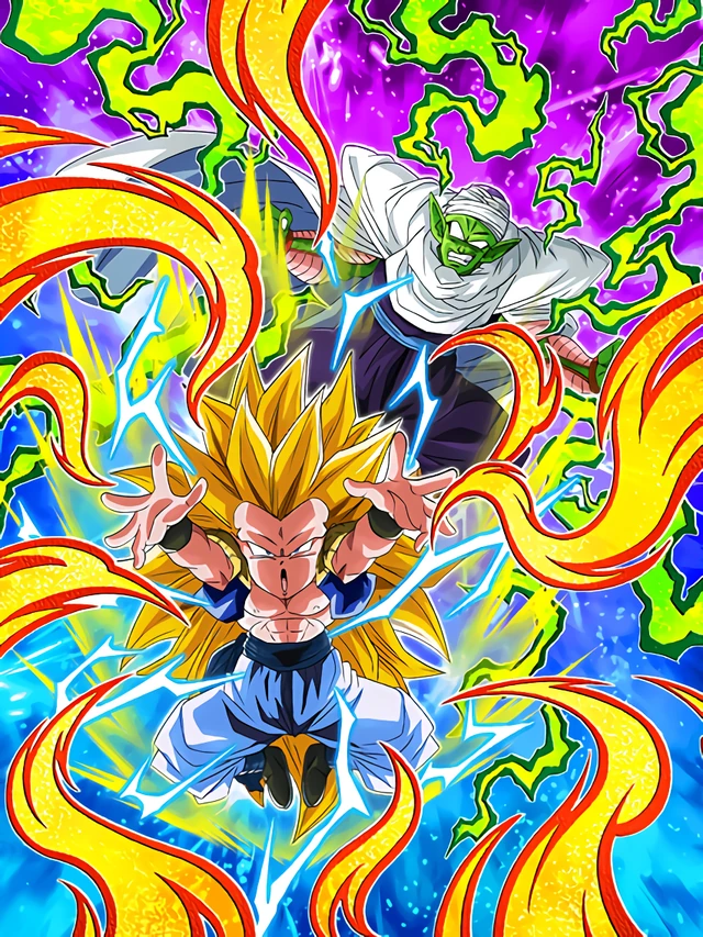 Super Saiyan 3 Gotenks & Piccolo artwork