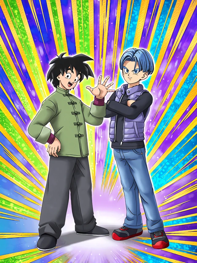 Trunks (Teen) & Goten (Teen) artwork