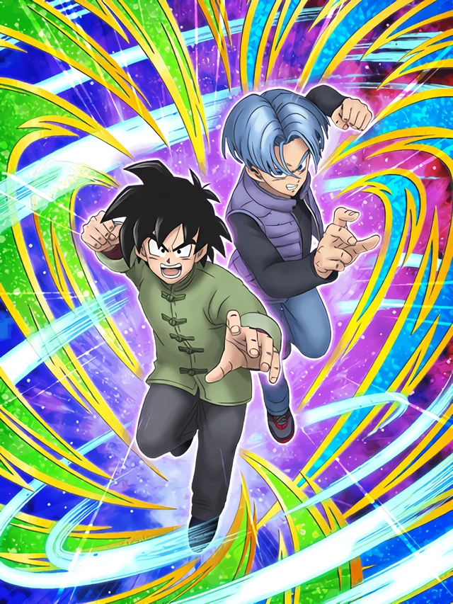 Trunks (Teen) & Goten (Teen) artwork