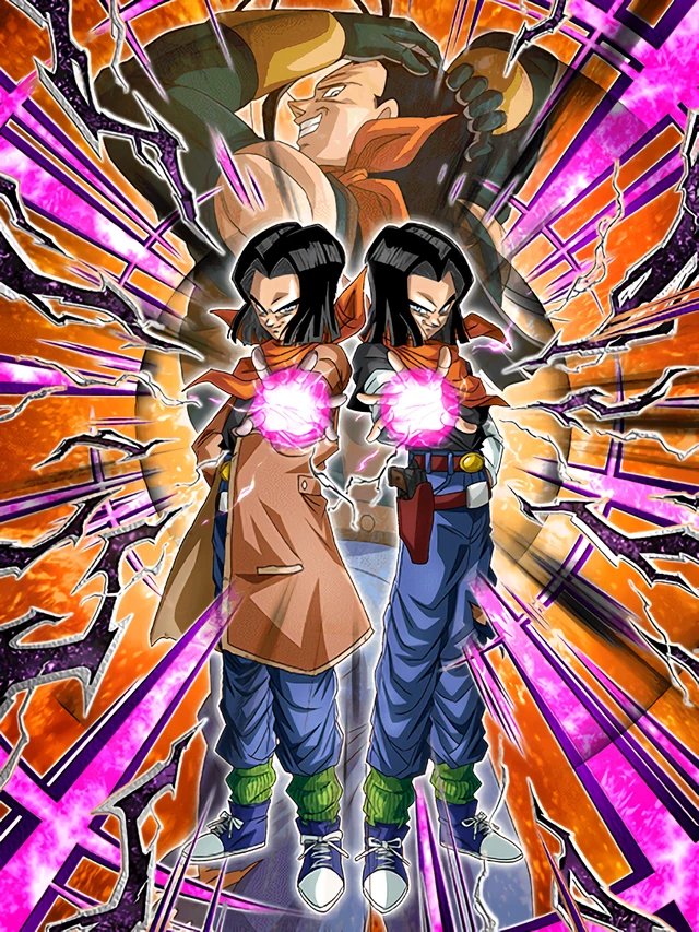 Android #17 & Hell Fighter #17 artwork