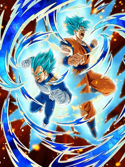 Super Saiyan God SS Goku &
Super Saiyan God SS Vegeta artwork