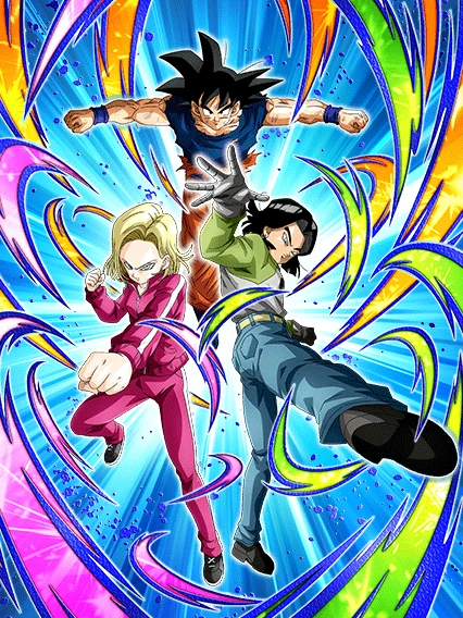Androids #17 & #18 artwork