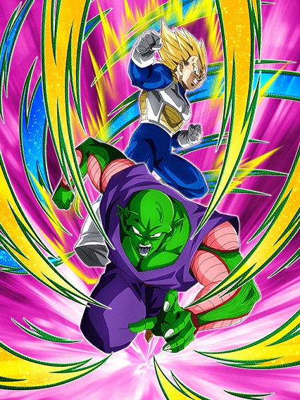 Piccolo/Super Saiyan Vegeta artwork