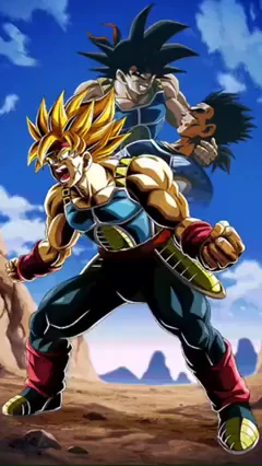 Super Saiyan Bardock artwork