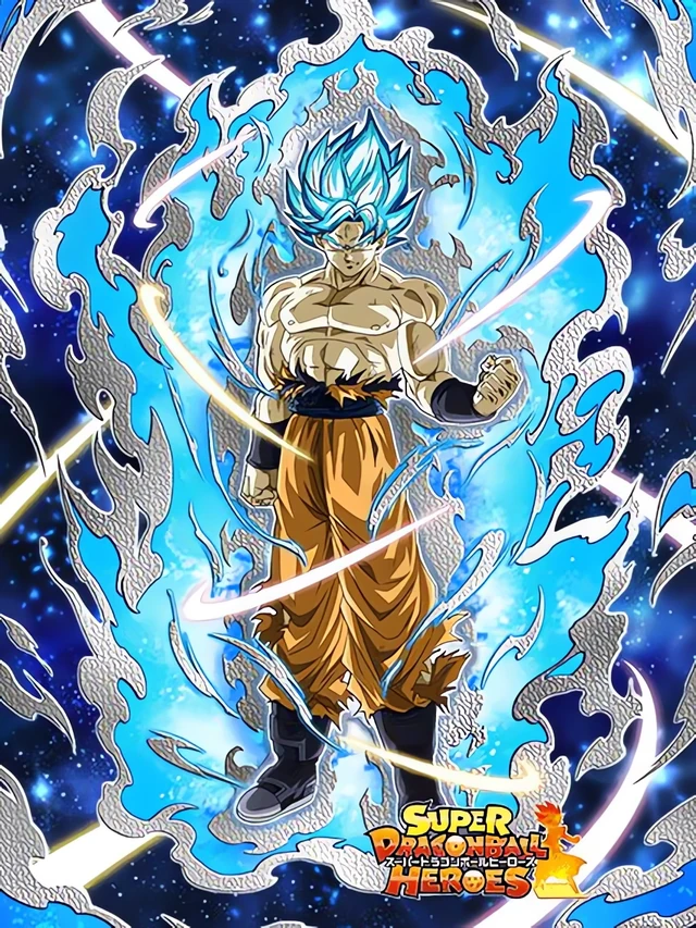 Super Saiyan God SS Goku (Universe Tree Power) artwork