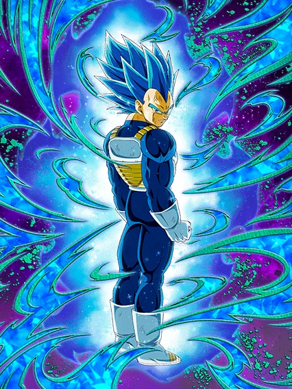 Super Saiyan God SS Evolved Vegeta artwork