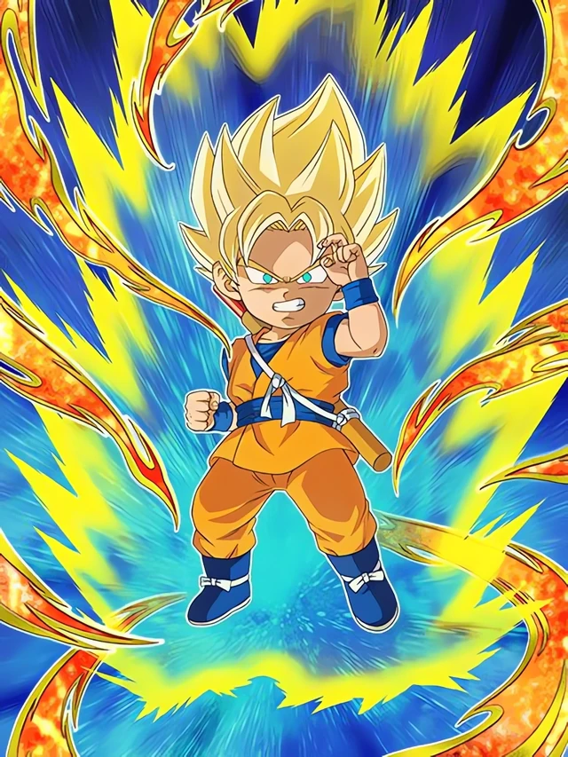 Super Saiyan Goku (Mini) (DAIMA) artwork