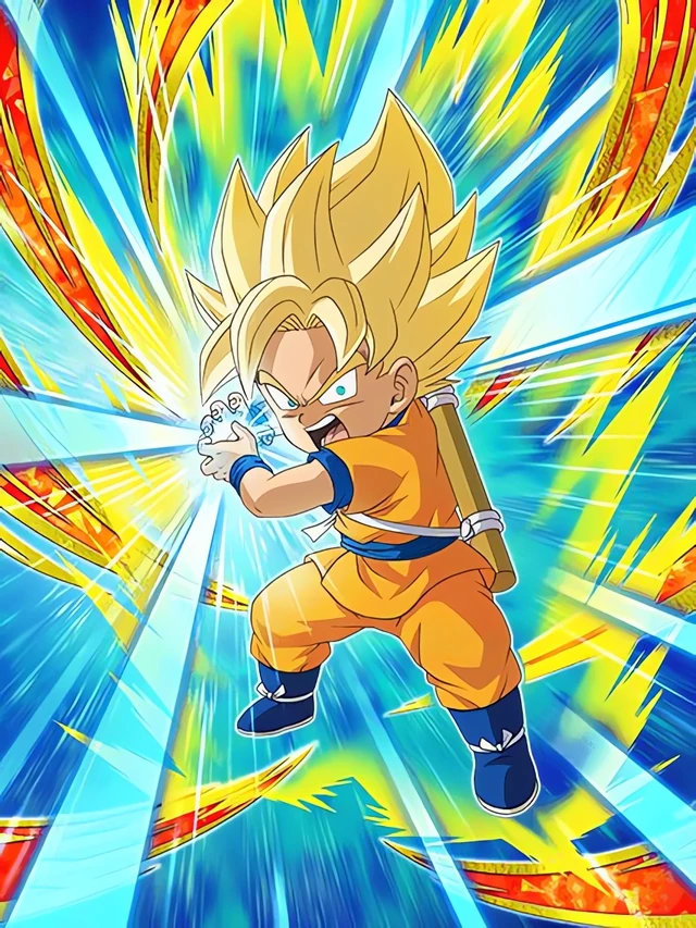 Super Saiyan Goku (Mini) (DAIMA) artwork