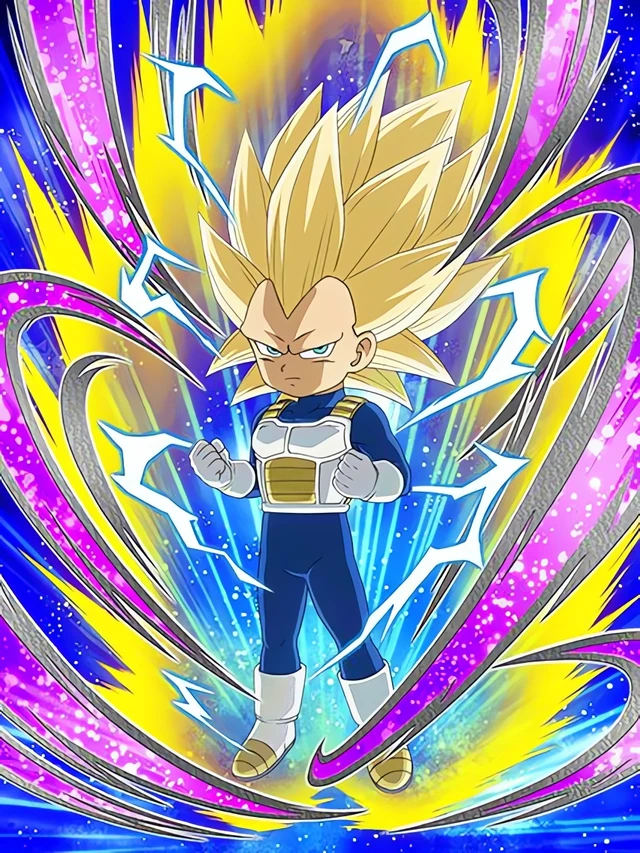 Super Saiyan 3 Vegeta (Mini) (DAIMA) artwork