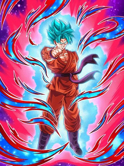 Super Saiyan God SS Goku (Kaioken) artwork