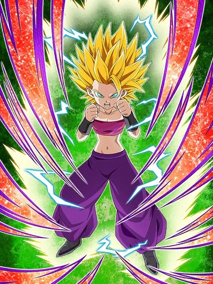 Super Saiyan 2 Caulifla artwork