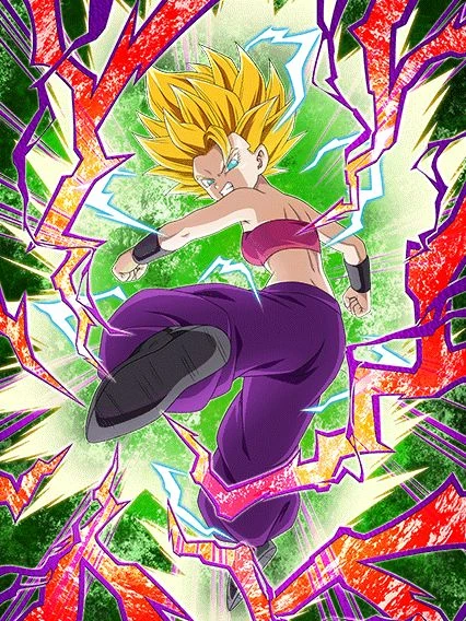 Super Saiyan 2 Caulifla artwork