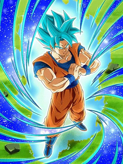 Super Saiyan God SS Goku artwork