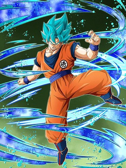 Super Saiyan God SS Goku artwork