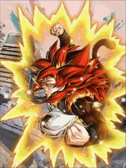 Super Saiyan 4 Gogeta artwork