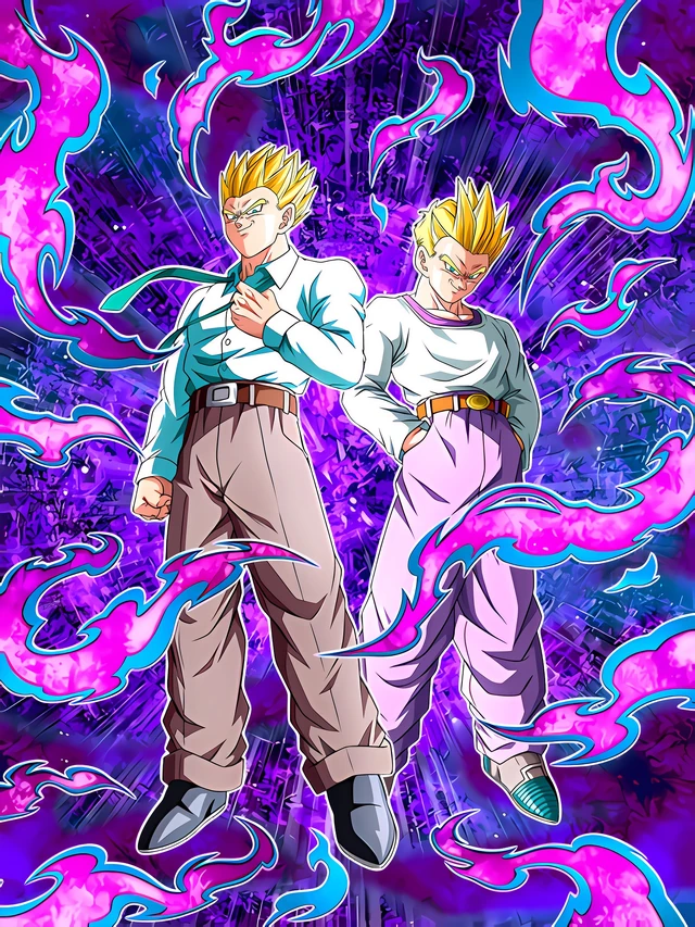 SS Gohan Possessed (GT) & SS Goten Possessed (GT) artwork