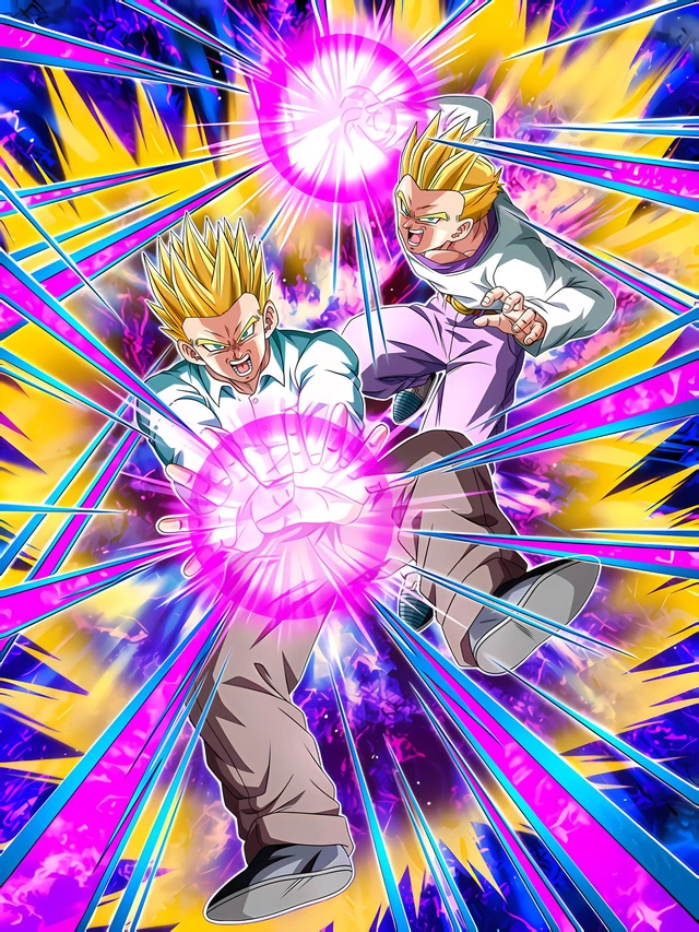 SS Gohan Possessed (GT) & SS Goten Possessed (GT) artwork